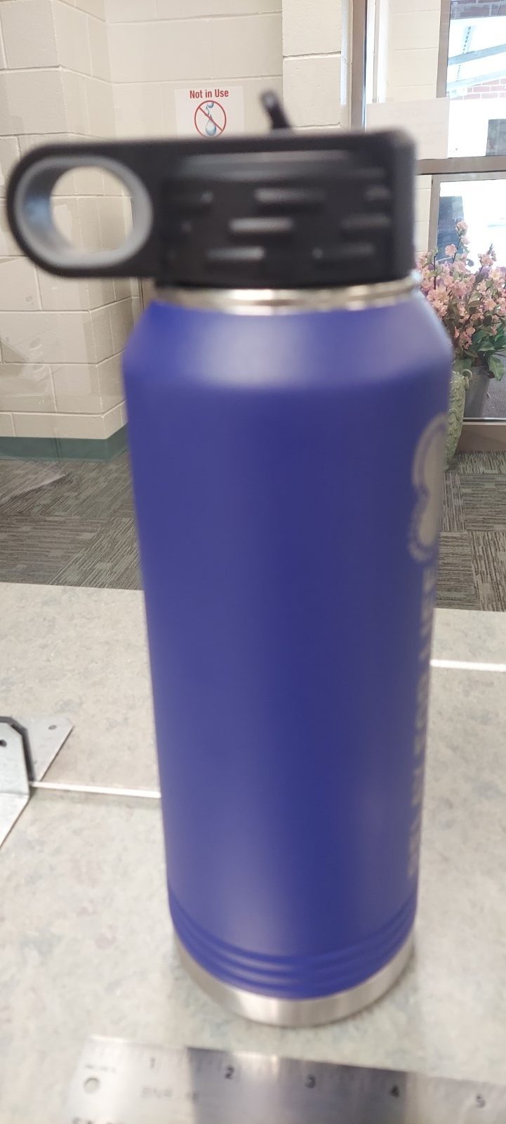Relay for Life Sports Thermos Water Bottle 32oz - Riverside Chiefs Relay  for Life - North Myrtle Beach Relay for Life Team
