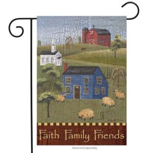 Faith Family Friends Garden Flag