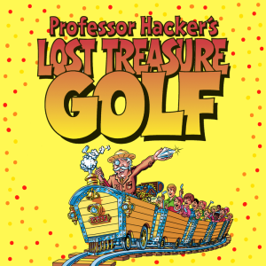Professor Hacker's Lost Treasure Golf Logo